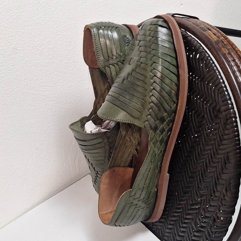 Espiritu Huarache Sandals Leather Men Size 10 M